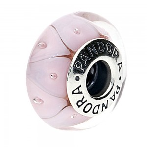 Pandora Beads-Murano Glass And Pink-Charm Outlet