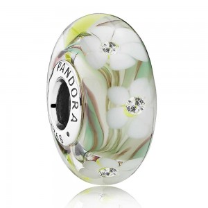 Pandora Beads-Murano Glass Multi Coloured Floral-Charm Outlet