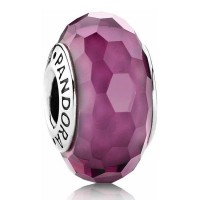 Pandora Beads-Murano Glass Purple Faceted-Charm Outlet Pandora Beads-Murano Glass Purple Faceted-Charm Outlet