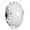 Pandora Beads-Murano Glass White Facted-Charm Outlet