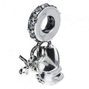 Pandora Charm-Baby Treasures Dropper Baby-CZ Outlet