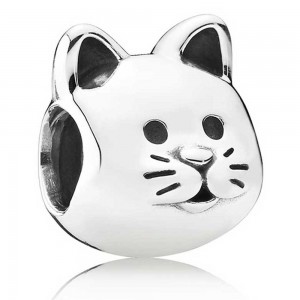 Pandora Charm-Curious Cat Animal Outlet