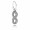 Pandora Charm-Finity Dropper Pendant-Cubic Zirconia Outlet