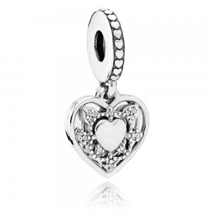 Pandora Charm-My Wife Always Dropper Love-Silver Outlet