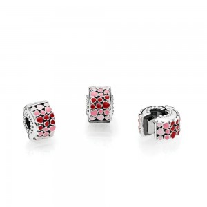 Pandora Clips-Burst Of Love-Mixed Enamel Outlet