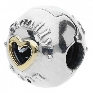 Pandora Clips-Family Love Outlet
