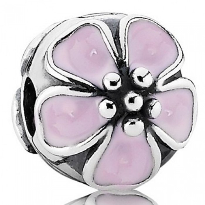 Pandora Clips-Pink Cherry Blossom Floral Outlet