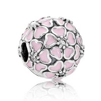 Pandora Clips-Pink Cherry Floral Outlet Pandora Clips-Pink Cherry Floral Outlet