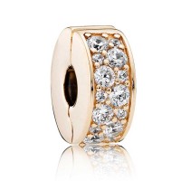 Pandora Clips-Shining Elegance-Gold Outlet Pandora Clips-Shining Elegance-Gold Outlet