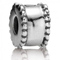 Pandora Clips-Silver Beaded Edge Outlet Pandora Clips-Silver Beaded Edge Outlet