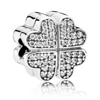 Pandora Clips-Silver Petals Of Love Outlet Pandora Clips-Silver Petals Of Love Outlet