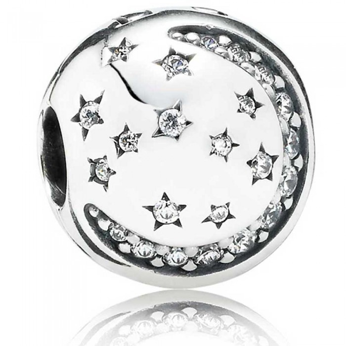 Pandora Clips-Twinkling Night Moon And Stars Outlet