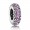 Pandora Spacers-Fancy Purple-Silver Outlet