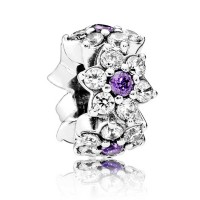 Pandora Spacers-Forget Me Not Floral-Pave CZ Outlet Pandora Spacers-Forget Me Not Floral-Pave CZ Outlet