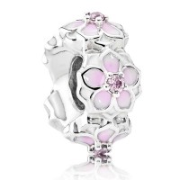 Pandora Spacers-Magnolia Bloom Floral-CZ Outlet Pandora Spacers-Magnolia Bloom Floral-CZ Outlet