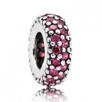 Pandora Spacers-Red-Silver Outlet Pandora Spacers-Red-Silver Outlet