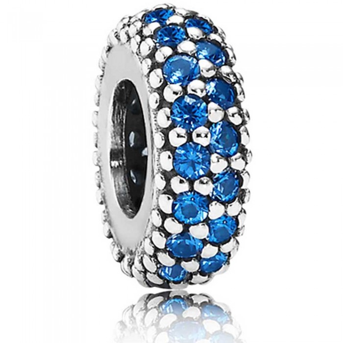 Pandora Spacers-Starry Night Blue Crystal Outlet