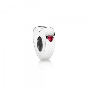 Pandora Spacers-Two Hearts-Pave CZ G897 Outlet