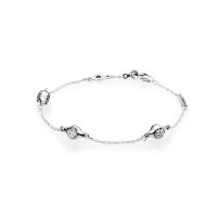 Pandora Bracelet-Modern LovePods-Clear CZ Outlet Pandora Bracelet-Modern LovePods-Clear CZ Outlet