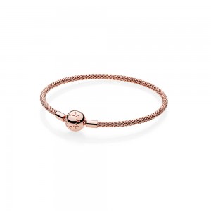 Pandora Bracelet-Rose Mesh Outlet