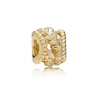 Pandora Charm-Dazzling Grain Swirls-Shine-Clear CZ Outlet Pandora Charm-Dazzling Grain Swirls-Shine-Clear CZ Outlet