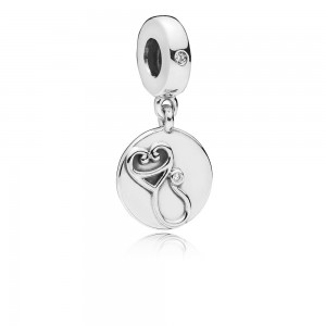 Pandora Charm-Dazzling Stethoscope Dangle-Clear CZ Outlet