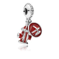 Pandora Charm-Firefighter Essentials Dangle-Clear CZ-Mixed Enamel Outlet Pandora Charm-Firefighter Essentials Dangle-Clear CZ-Mixed Enamel Outlet