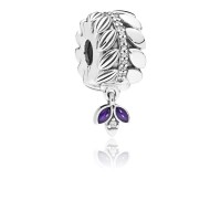 Pandora Charm-Grains of Energy Clip-Clear CZ-Purple Enamel Outlet Pandora Charm-Grains of Energy Clip-Clear CZ-Purple Enamel Outlet
