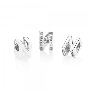 Pandora Charm-Letter N Outlet