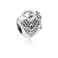 Pandora Charm-Love You Lock Outlet Pandora Charm-Love You Lock Outlet