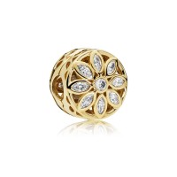 Pandora Charm-Opulent Flower-14K Gold-Clear CZ Outlet Pandora Charm-Opulent Flower-14K Gold-Clear CZ Outlet