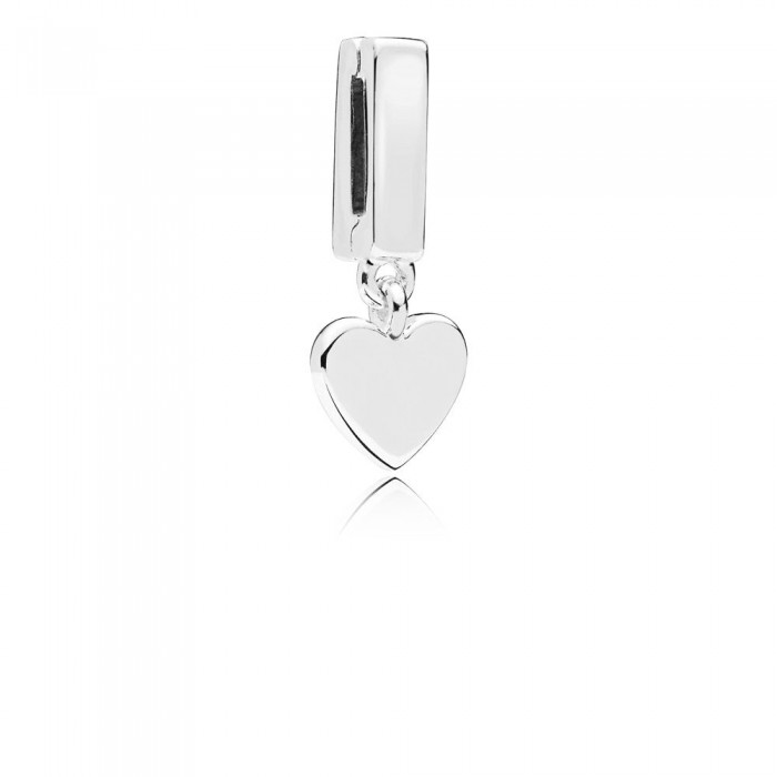 Pandora Charm-Reflexions Floating Heart Clip Outlet