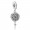 Pandora Charm-Regal Love Key Dangle-Clear CZ Outlet