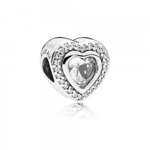 Pandora Charm-Sparkling Love-Clear CZ Outlet