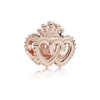 Pandora Charm-United Regal Hearts-Rose Outlet Pandora Charm-United Regal Hearts-Rose Outlet