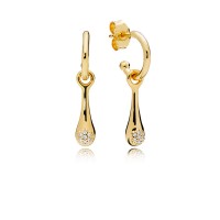 Pandora Earring-Modern LovePods-Shine-Clear CZ Outlet Pandora Earring-Modern LovePods-Shine-Clear CZ Outlet