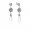 Pandora Earring-Regal Droplets-Clear CZ Outlet