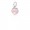 Pandora Necklace-Love Potion Pendant-Pink Crystal Outlet