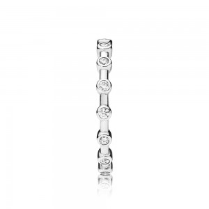Pandora Ring-Dazzling Dots-Clear CZ Outlet