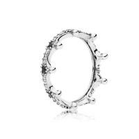 Pandora Ring-Enchanted Crown-Clear CZ-Black Crystals Outlet Pandora Ring-Enchanted Crown-Clear CZ-Black Crystals Outlet