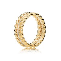 Pandora Ring-Grains of Energy-Shine-Clear CZ Outlet Pandora Ring-Grains of Energy-Shine-Clear CZ Outlet