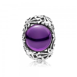 Pandora Ring-Regal Dazzling Beauty-Purple CZ Outlet