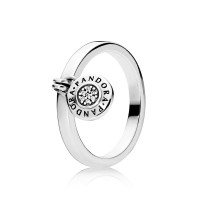 Pandora Ring-Signature-Clear CZ Outlet Pandora Ring-Signature-Clear CZ Outlet
