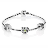 Pandora Bracelet-August Birthstone Complete Outlet