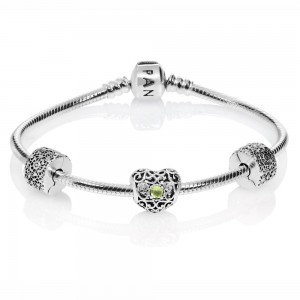 Pandora Bracelet-August Birthstone Complete Outlet