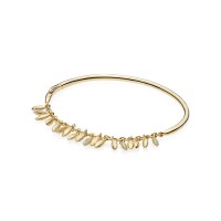 Pandora Bracelet-Limited Edition Floating Grains Bangle-Shine-Clear CZ Outlet Pandora Bracelet-Limited Edition Floating Grains Bangle-Shine-Clear CZ Outlet