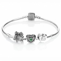 Pandora Bracelet-May Birthstone Birthstone Complete-Silver Outlet Pandora Bracelet-May Birthstone Birthstone Complete-Silver Outlet