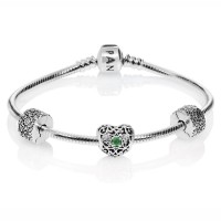 Pandora Bracelet-May Birthstone Birthstone Complete-Silver Ot Outlet Pandora Bracelet-May Birthstone Birthstone Complete-Silver Ot Outlet