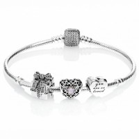 Pandora Bracelet-October Birthstone Complete Outlet Pandora Bracelet-October Birthstone Complete Outlet