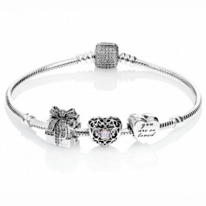 Pandora Bracelet-October Birthstone Complete Outlet